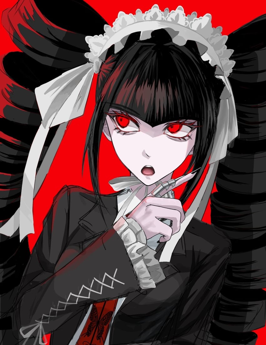 celestia ludenberg (danganronpa and 1 more) drawn by niwa_(niwaniwa_28)