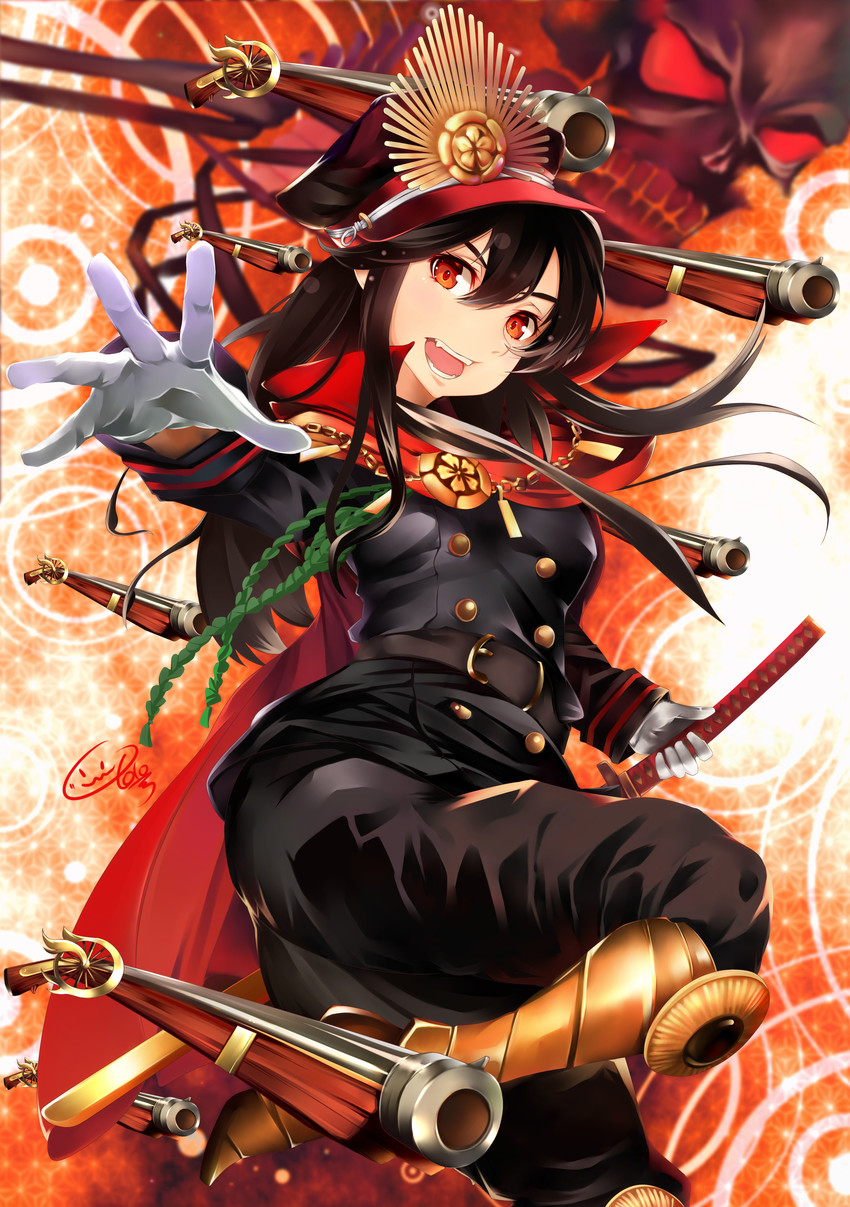 oda nobunaga (fate and 1 more) drawn by cekonikova