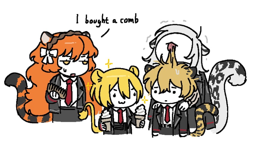 ishmael, don quixote, faust, and sinclair (project moon and 1 more) drawn by ohzv