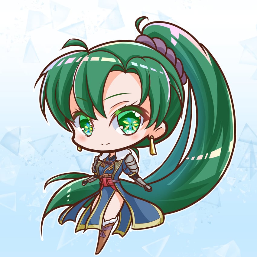 lyn (fire emblem and 1 more) drawn by griffonmask11