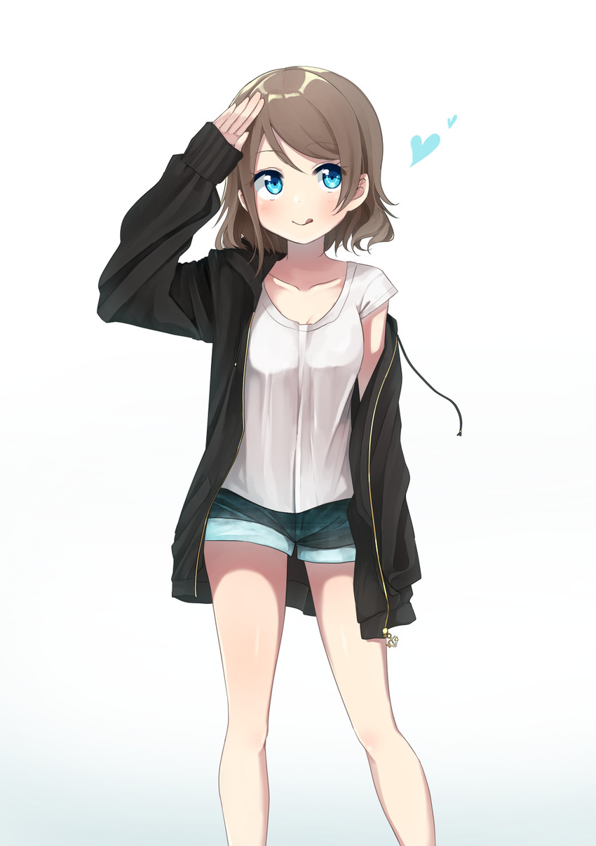 watanabe you (love live! and 1 more) drawn by yuama