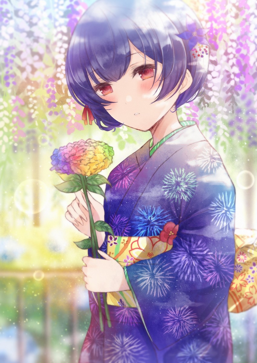 morino rinze (idolmaster and 1 more) drawn by namamake