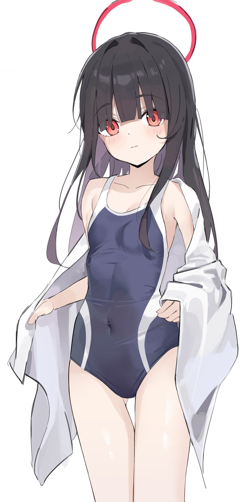 justice task force member (blue archive) drawn by aid!