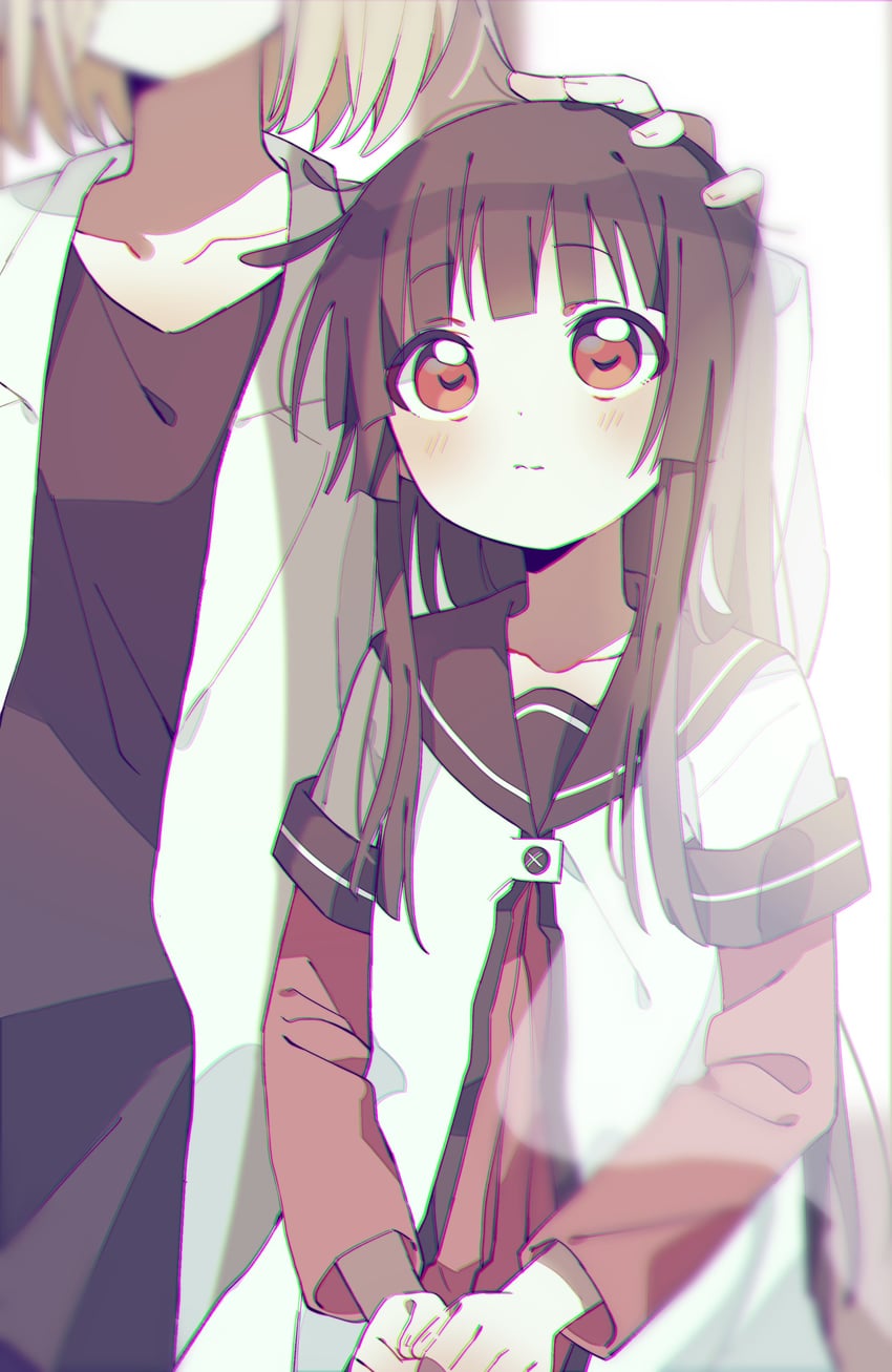 matsumoto rise and nishigaki nana (yuruyuri) drawn by iyo_69