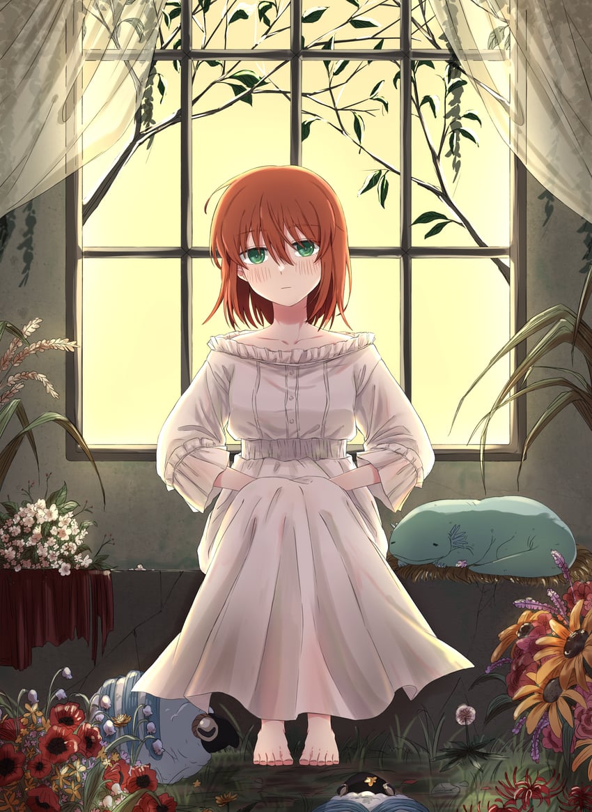 hatori chise (mahou tsukai no yome) drawn by delfuze