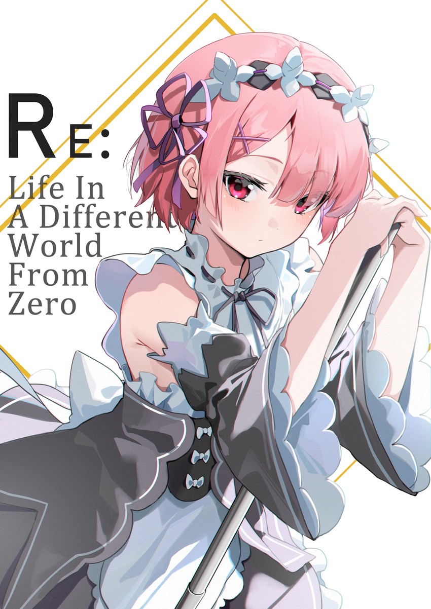 ram (re:zero kara hajimeru isekai seikatsu) drawn by miyu10366
