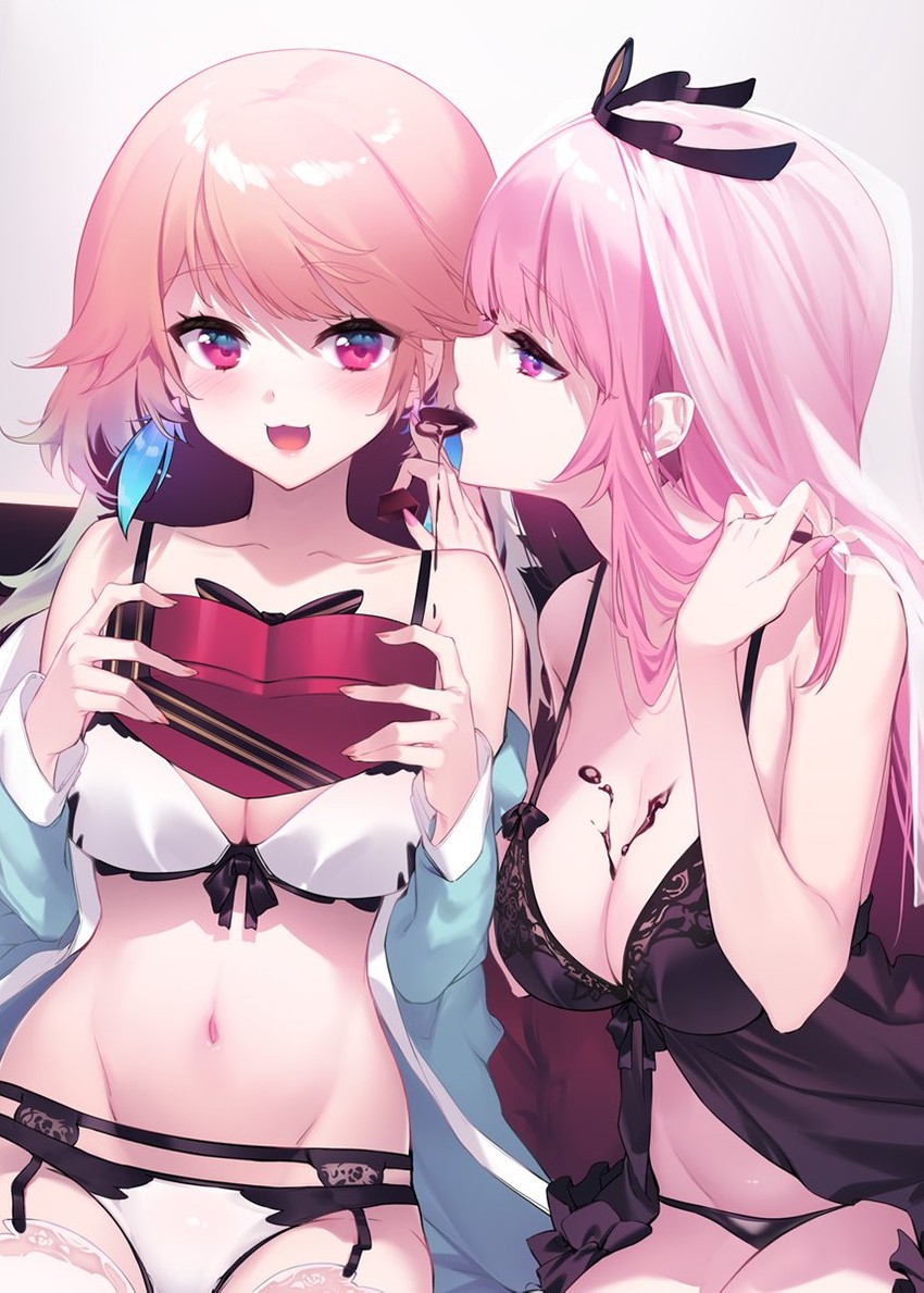 mori calliope and takanashi kiara (hololive and 1 more) drawn by yaguo