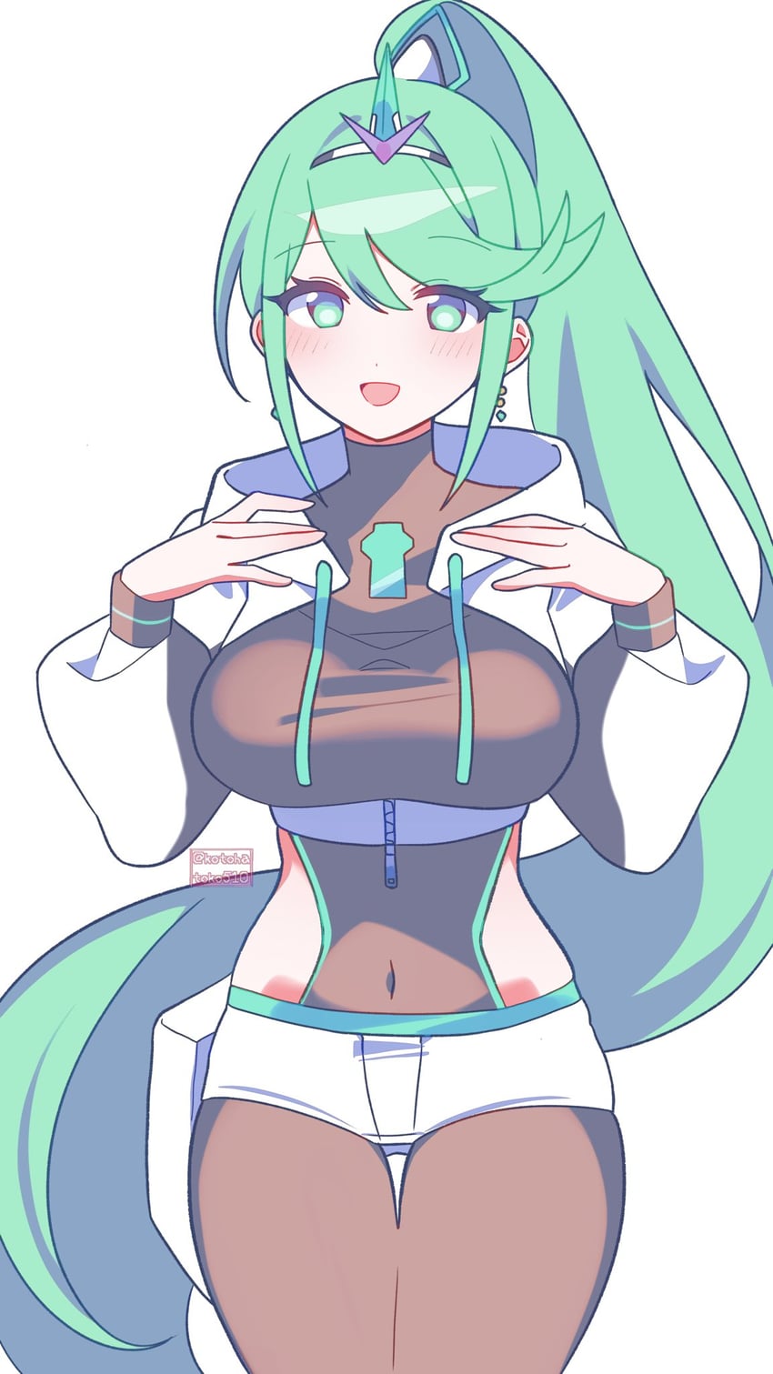 pneuma (xenoblade chronicles and 1 more) drawn by kotohatoko510