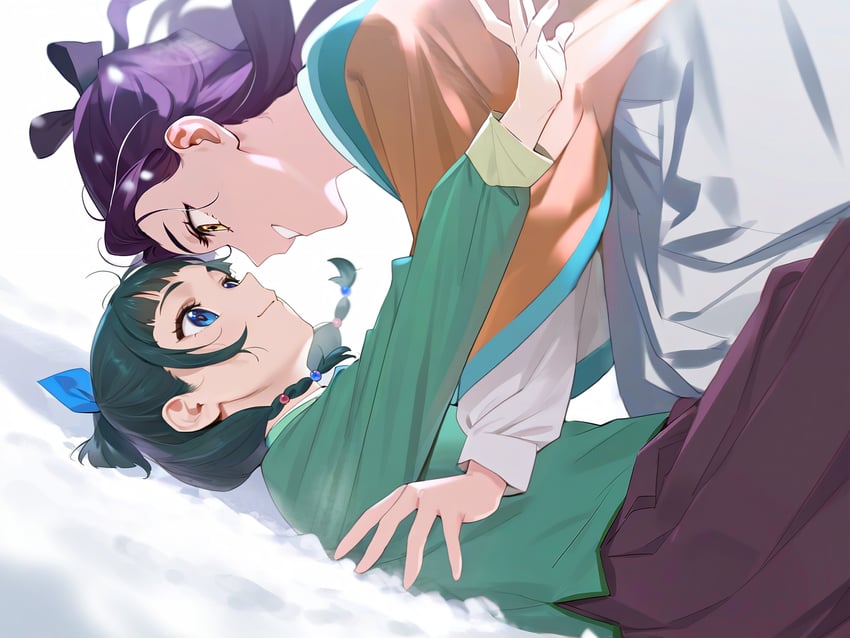 maomao and shisui (kusuriya no hitorigoto) drawn by sorawo5084