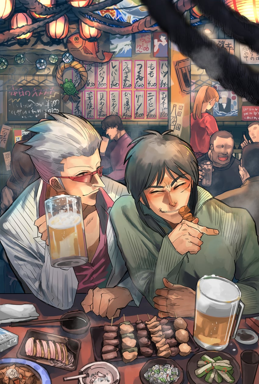 itou kaiji and hirayama yukio (kaiji and 2 more) drawn by lemon_s01