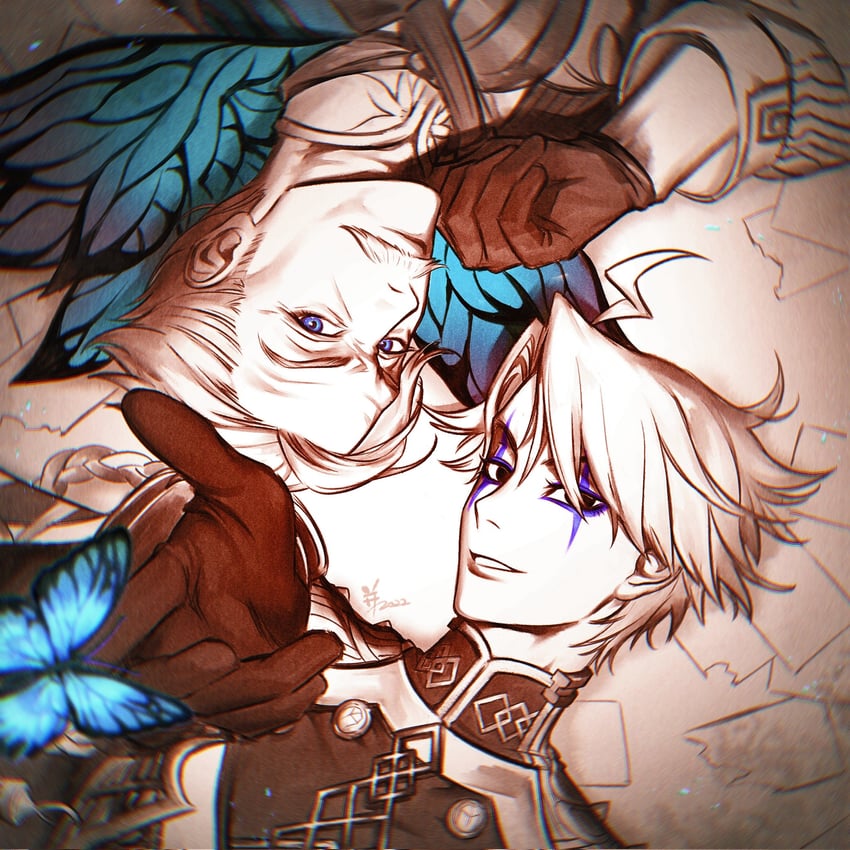 james moriarty (fate and 1 more) drawn by bing_(fukuwarai)