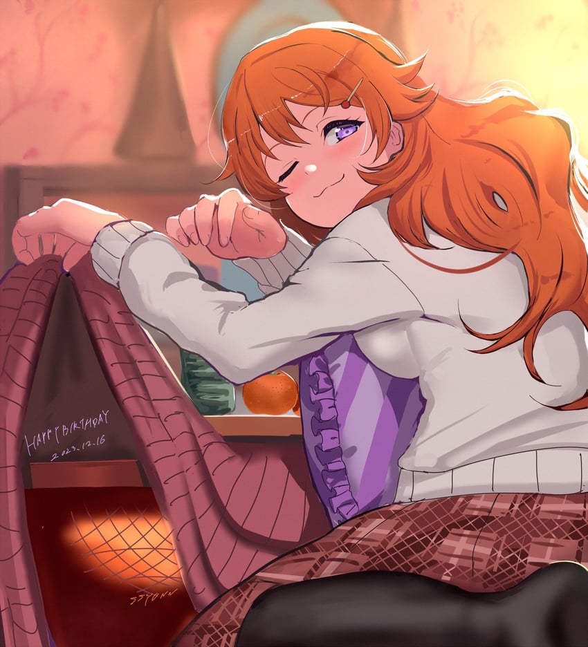 konoe kanata (love live! and 1 more) drawn by jyon