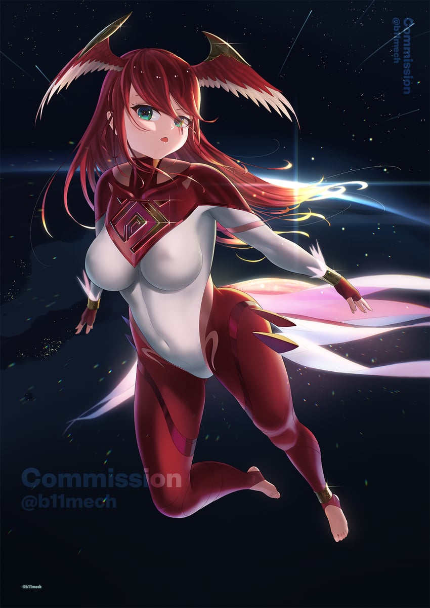 suzaku (kemono friends) drawn by beleven