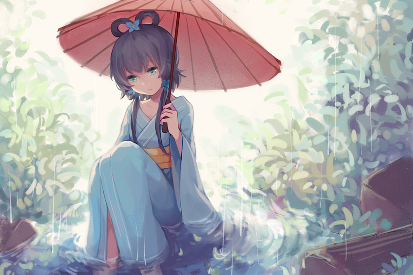 luo tianyi (vocaloid and 1 more) drawn by nashi_(tidal0414)