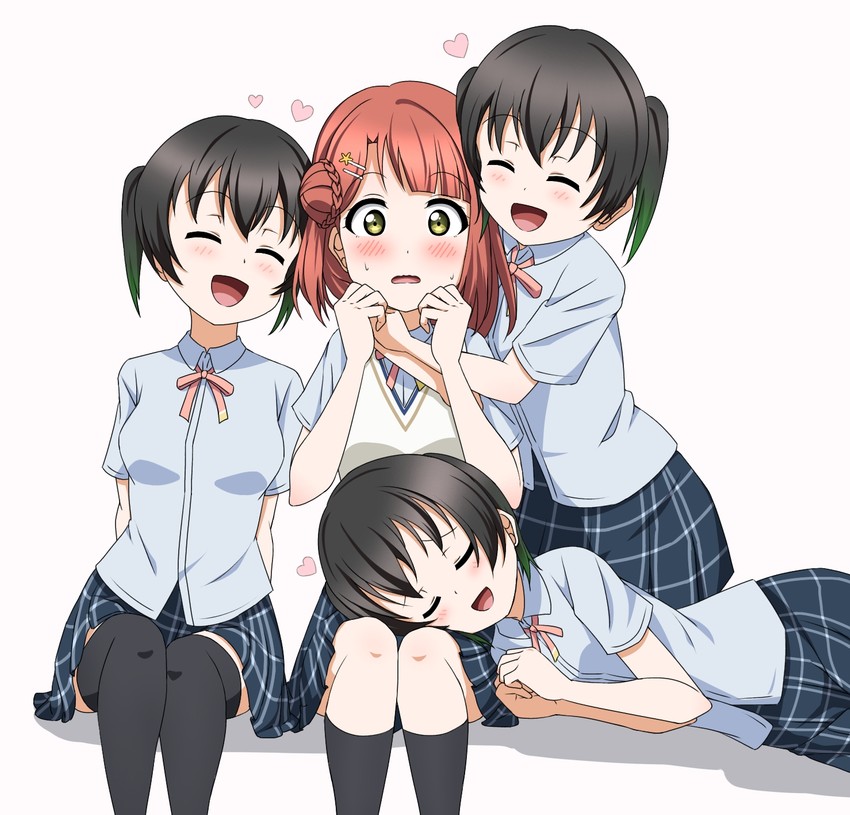 uehara ayumu and takasaki yu (love live! and 1 more) drawn by buson_(buson0629)