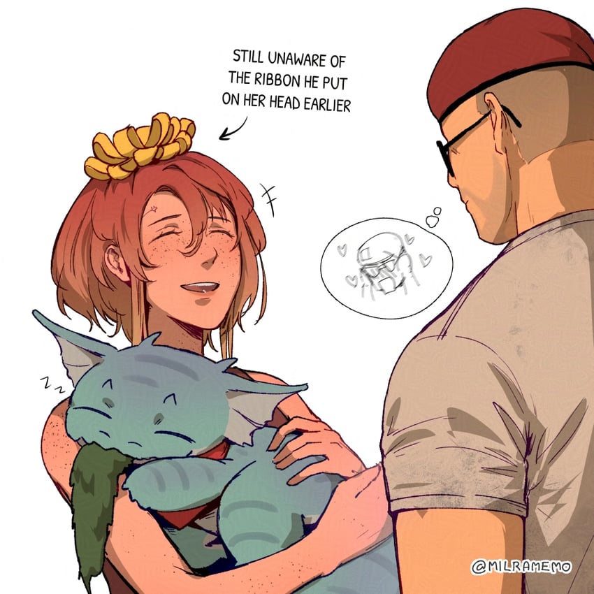 courier, noelle rutherford, craig boone, and jalapeno (fallout and 1 more) drawn by milramemo
