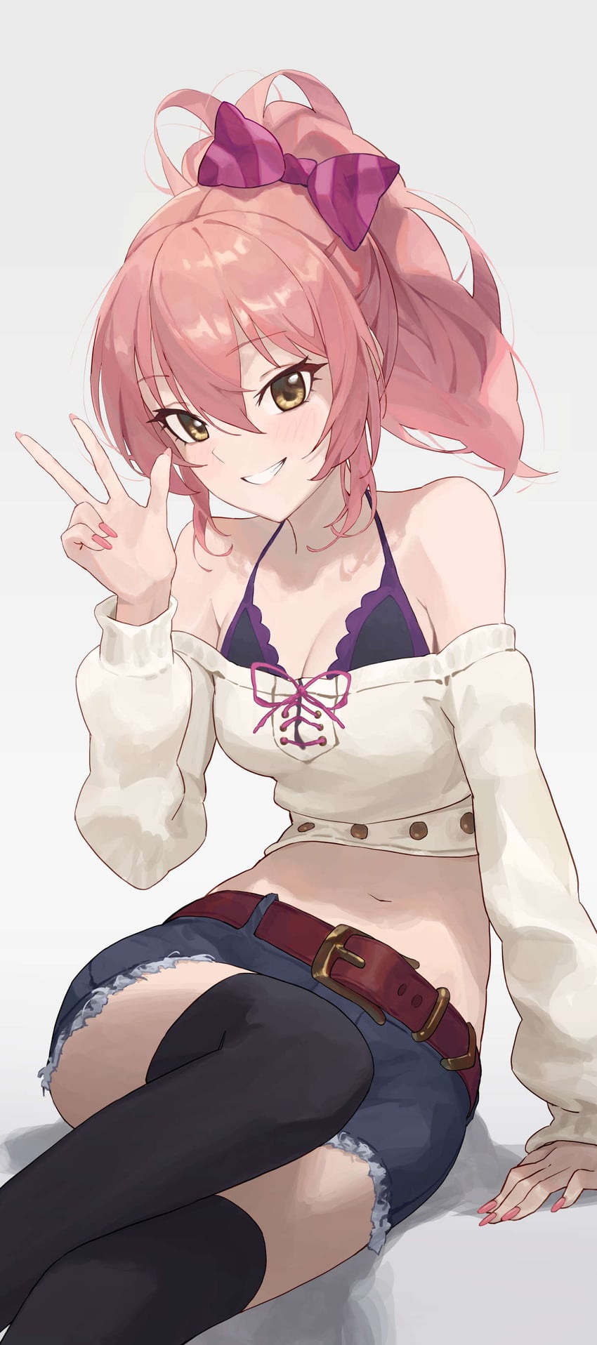jougasaki mika (idolmaster and 1 more) drawn by muhan_(user_azze8777)
