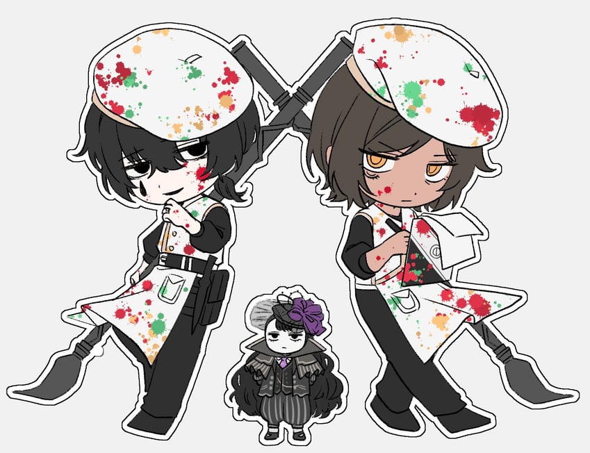 yi sang and outis (project moon and 1 more) drawn by eipenor