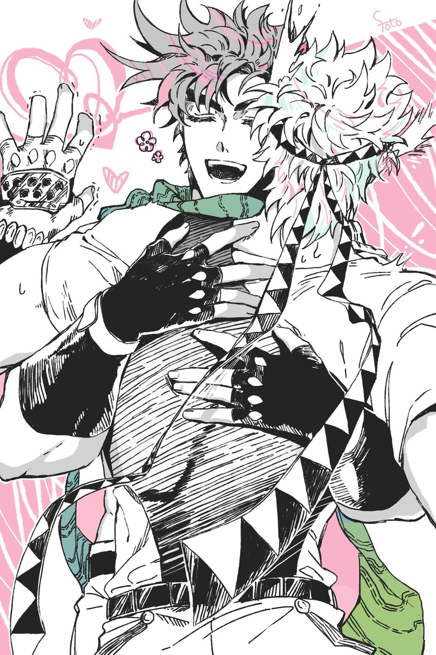 joseph joestar and caesar anthonio zeppeli (jojo no kimyou na bouken and 1 more) drawn by nigelungdayo