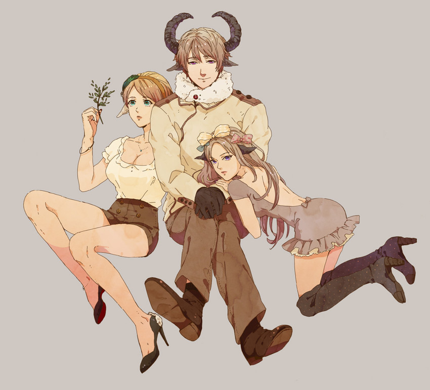 russia, belarus, and ukraine (axis powers hetalia) drawn by ishizaki_miwako