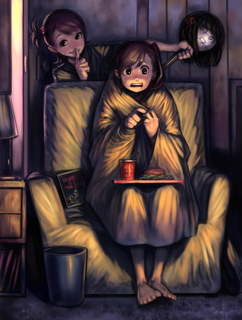 amami haruka, futami mami, futami ami, and nonowa (idolmaster) drawn by bukimi_isan