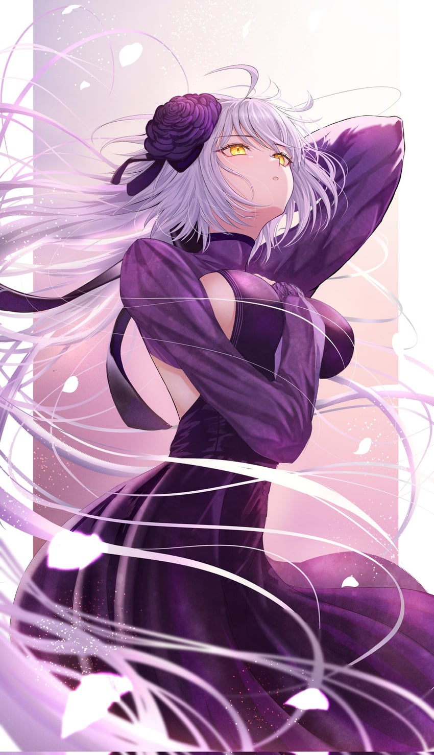 jeanne d'arc alter (fate and 1 more) drawn by penguintake