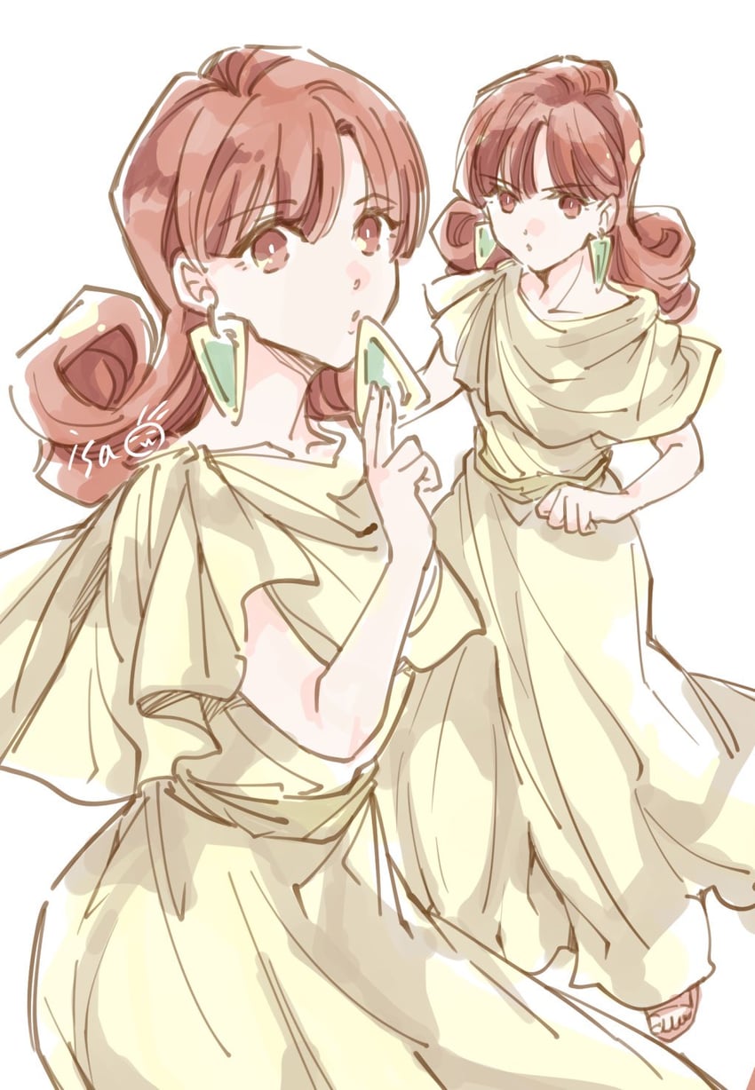 alena (dragon quest and 1 more) drawn by isa_(chiyo-s)