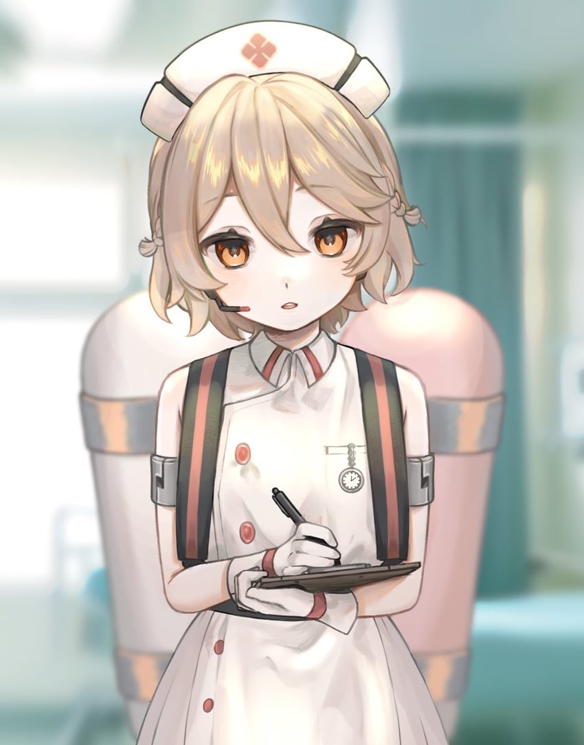 nurse robot type t (utau) drawn by ku3lg