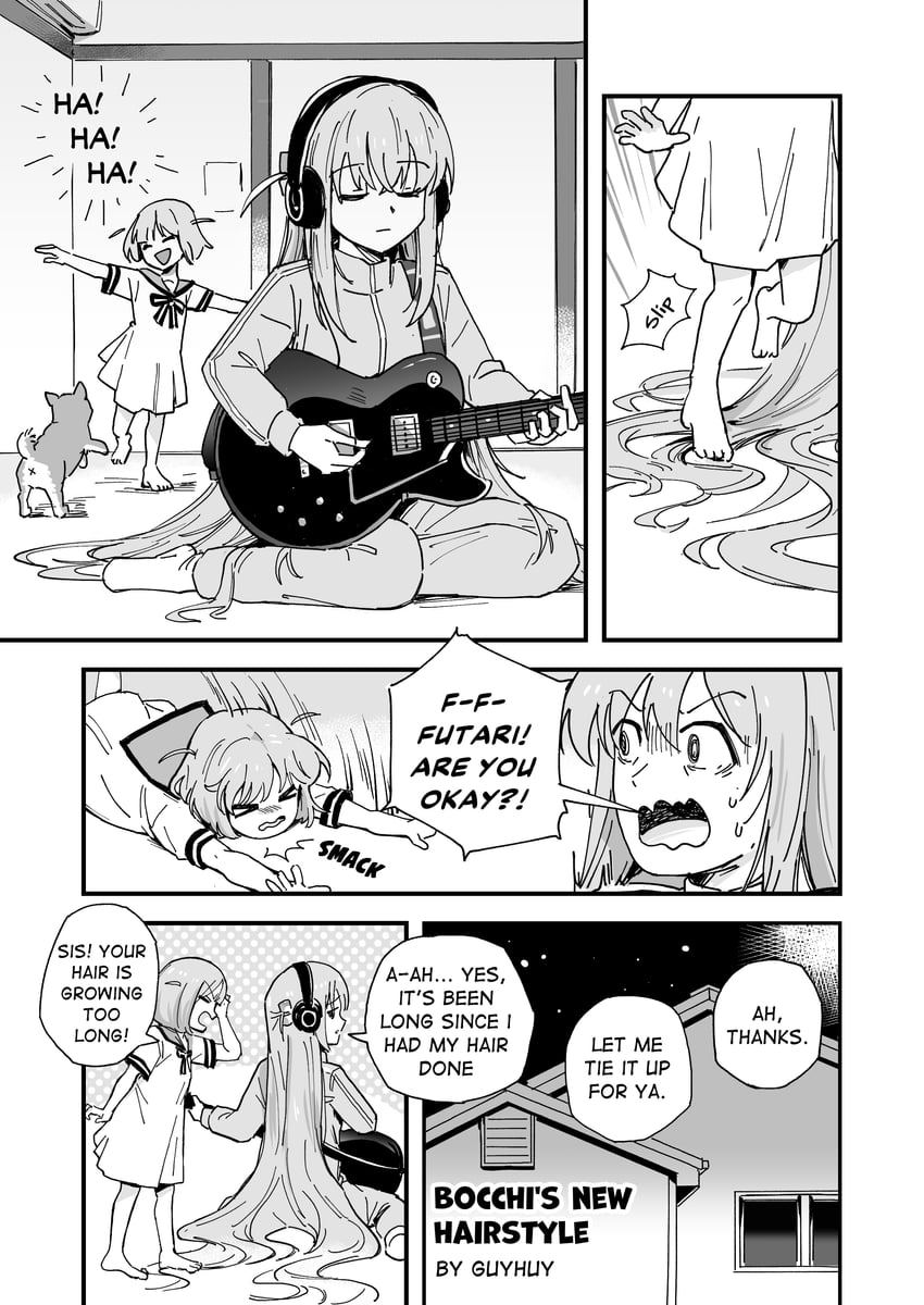 gotoh hitori, gotoh futari, and jimihen (bocchi the rock!) drawn by nguyen_huy