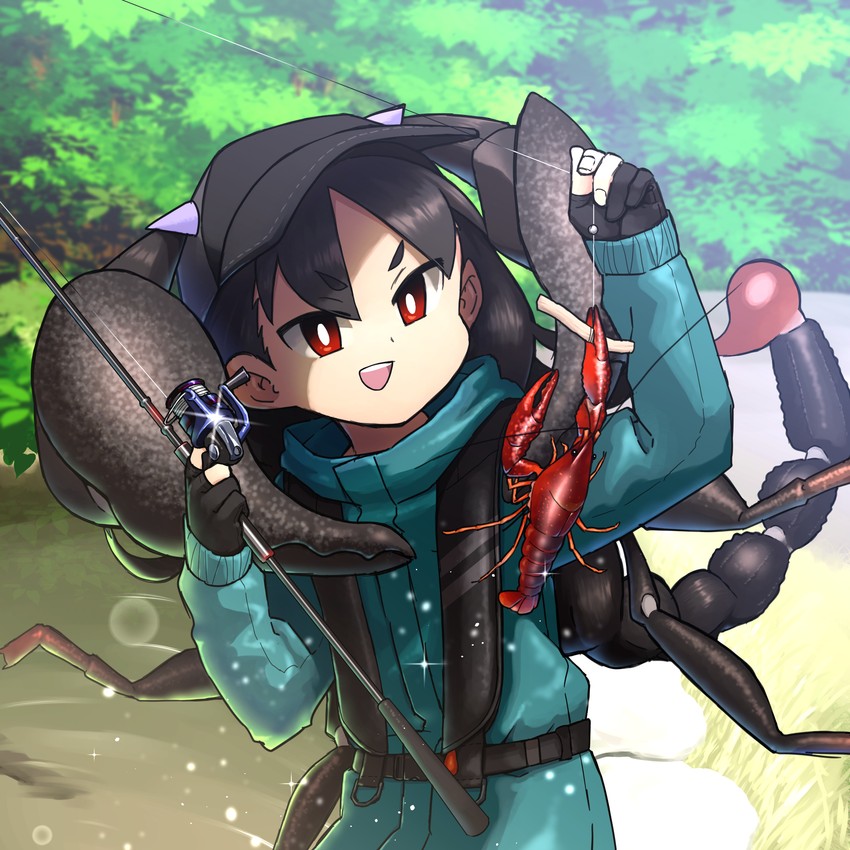 scorpion tsuchida (original and 1 more) drawn by evolvingmonkey