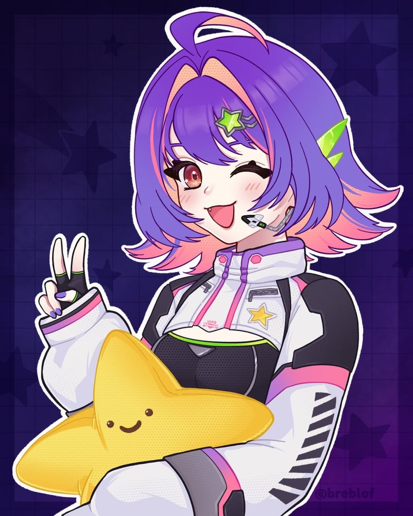 solari riko (vspo! and 1 more) drawn by breblof
