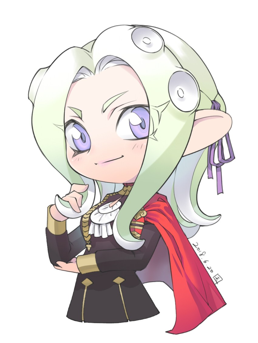 octoling player character and edelgard von hresvelg (fire emblem and 3 more) drawn by shiroh46
