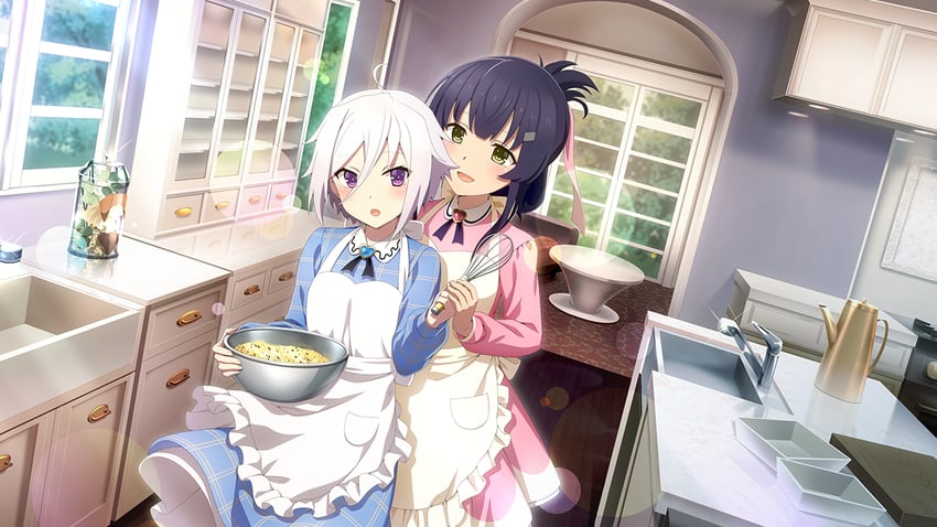 yanase mai and itomi sayaka (toji no miko and 1 more)