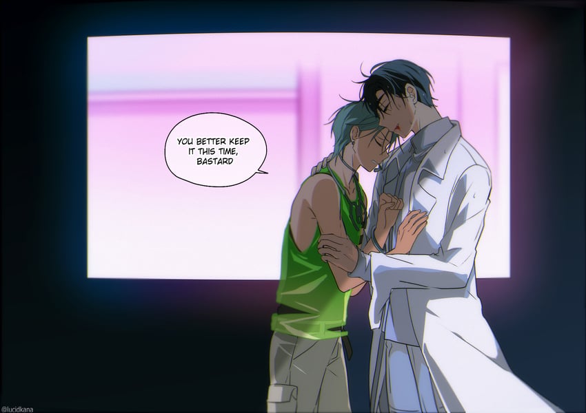 ivan and till (alien stage) drawn by lucidkana