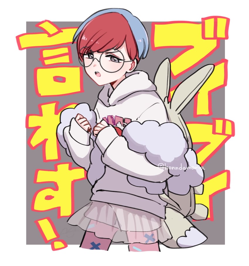 penny (pokemon and 1 more) drawn by honda_(honndamaria)