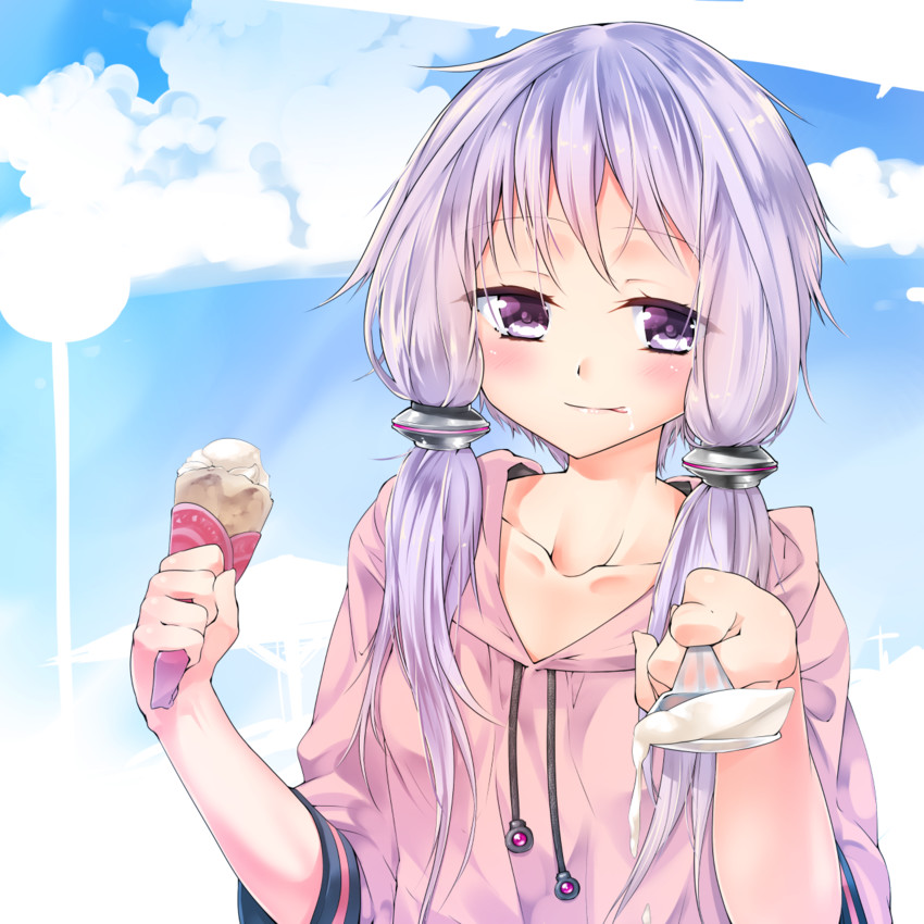 yuzuki yukari (vocaloid and 1 more) drawn by shirasagi_rokuwa