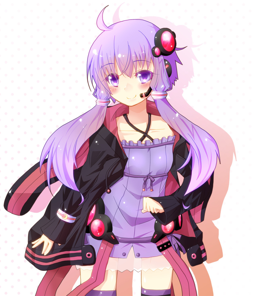 yuzuki yukari (vocaloid and 1 more) drawn by miiyon