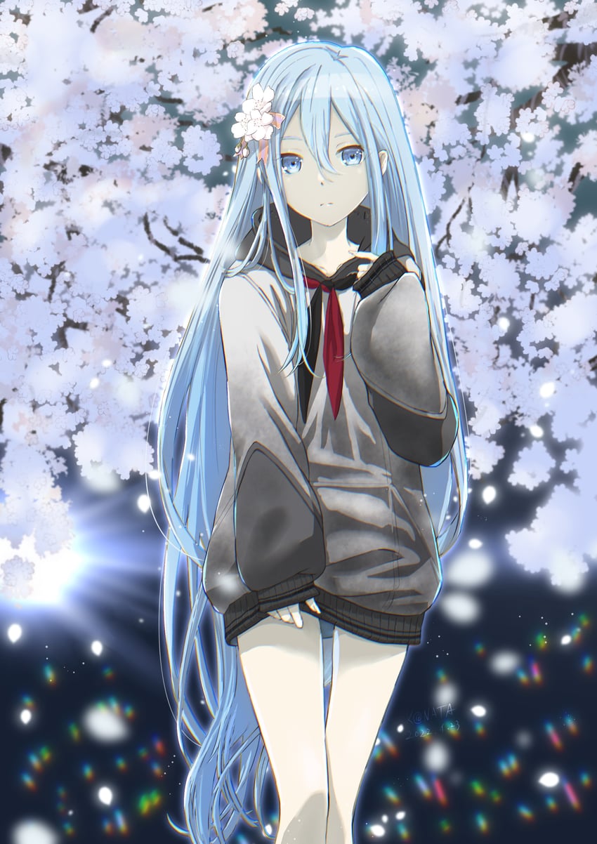 yoisaki kanade (project sekai) drawn by y.kami_nao/take