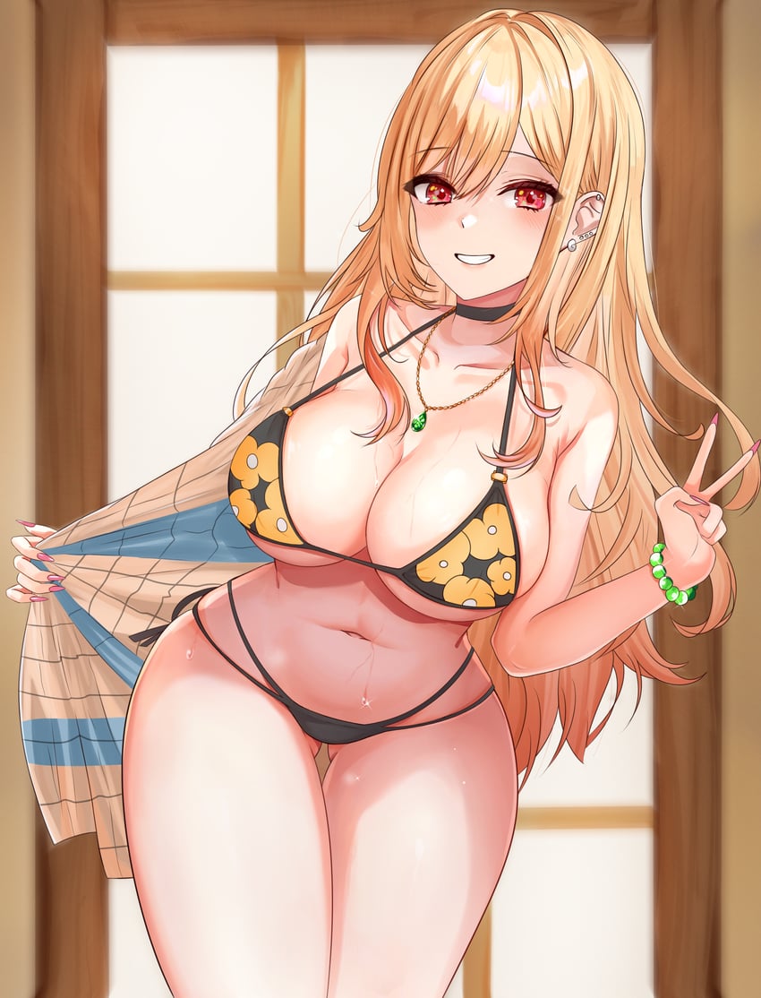 kitagawa marin (sono bisque doll wa koi wo suru) drawn by reus_(cetta)