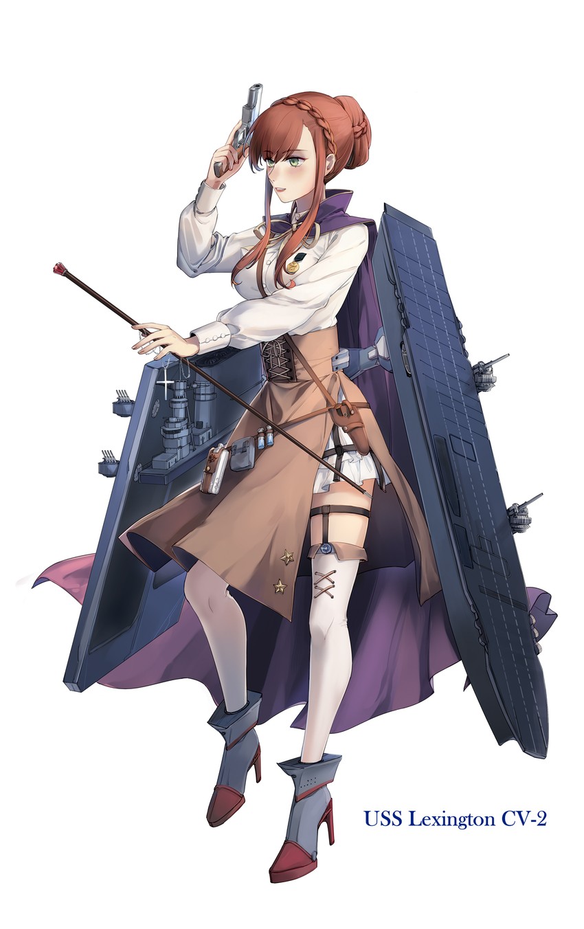 uss lexington (original) drawn by yorktown_cv-5