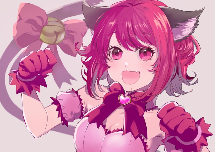momomiya ichigo and mew ichigo (tokyo mew mew and 1 more) drawn by acoco_kaicyan