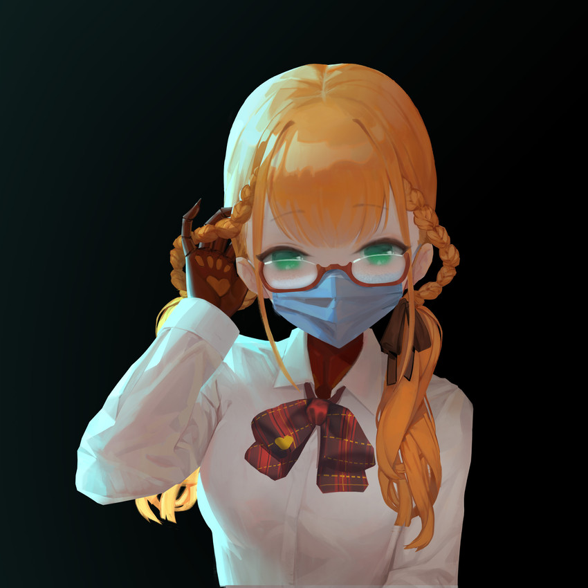 andou inari (nijisanji and 2 more) drawn by ak4t