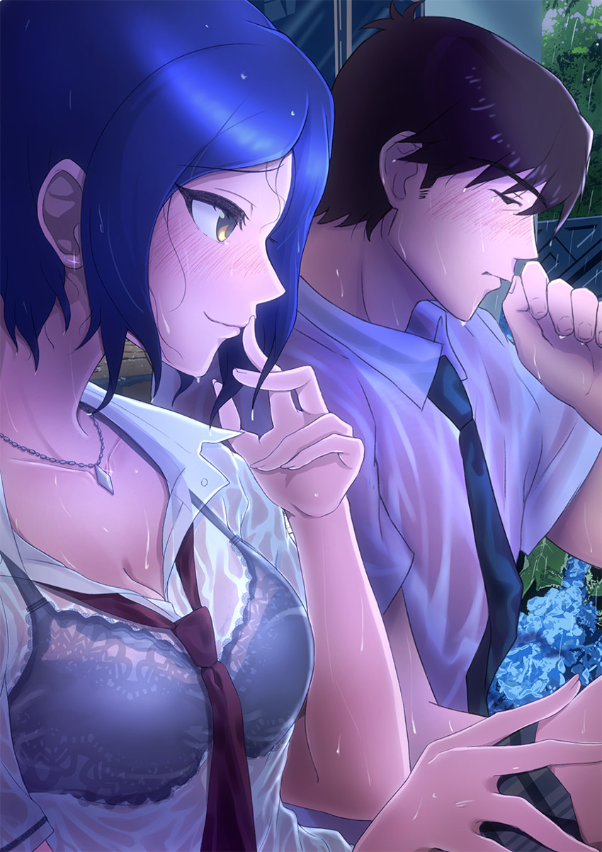 producer and hayami kanade (idolmaster and 1 more) drawn by morino_shoutarou
