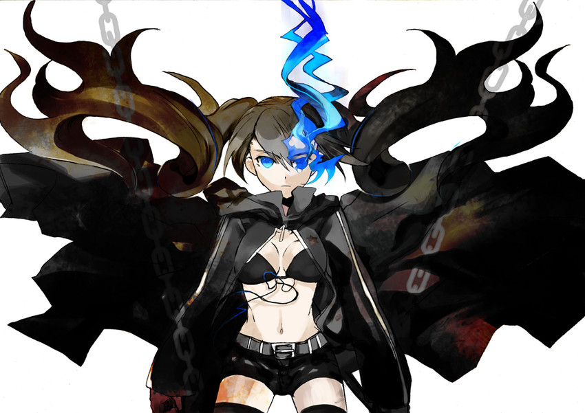 black rock shooter (black rock shooter) drawn by sei_(resonableworld)
