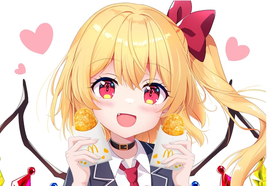 flandre scarlet (touhou and 1 more) drawn by kuronekoron