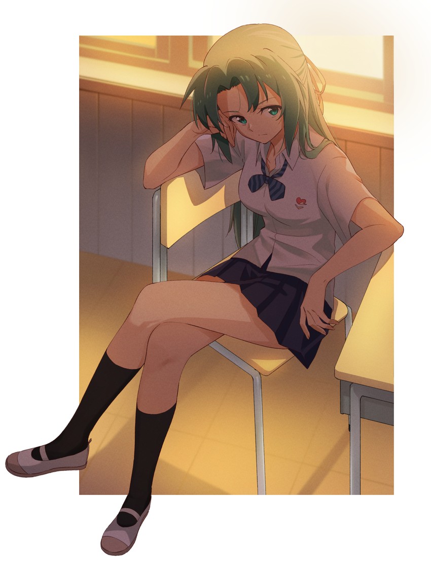 sonozaki shion (higurashi no naku koro ni) drawn by gulim