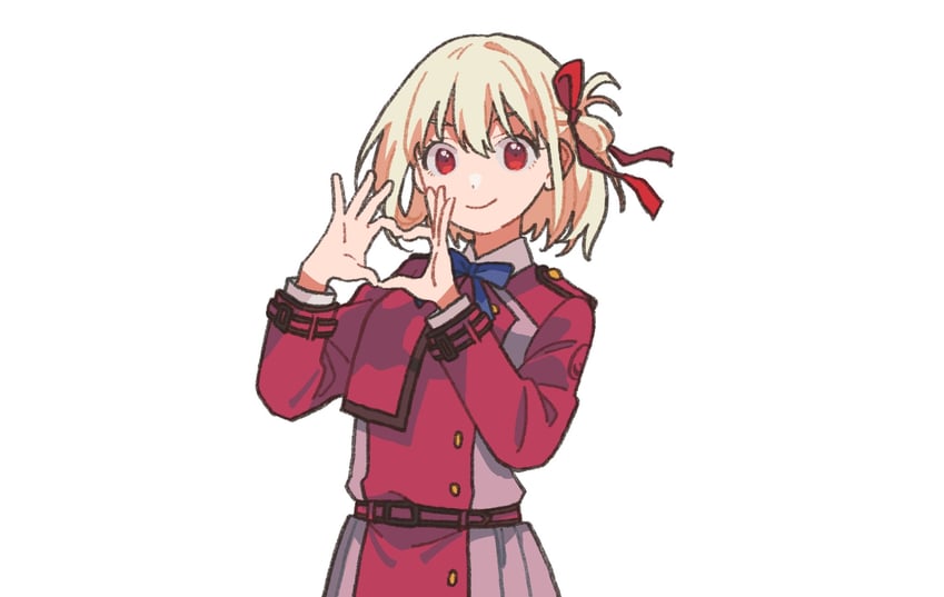 nishikigi chisato (lycoris recoil) drawn by dou_(mame_eee)