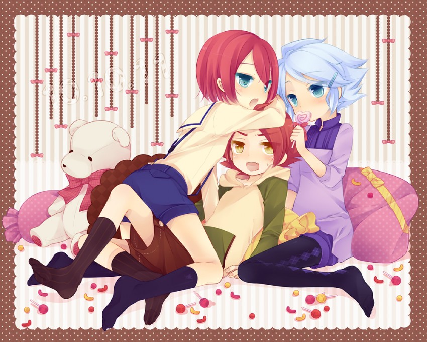 kiyama hiroto, nagumo haruya, and suzuno fuusuke (inazuma eleven) drawn by raspberrycrown