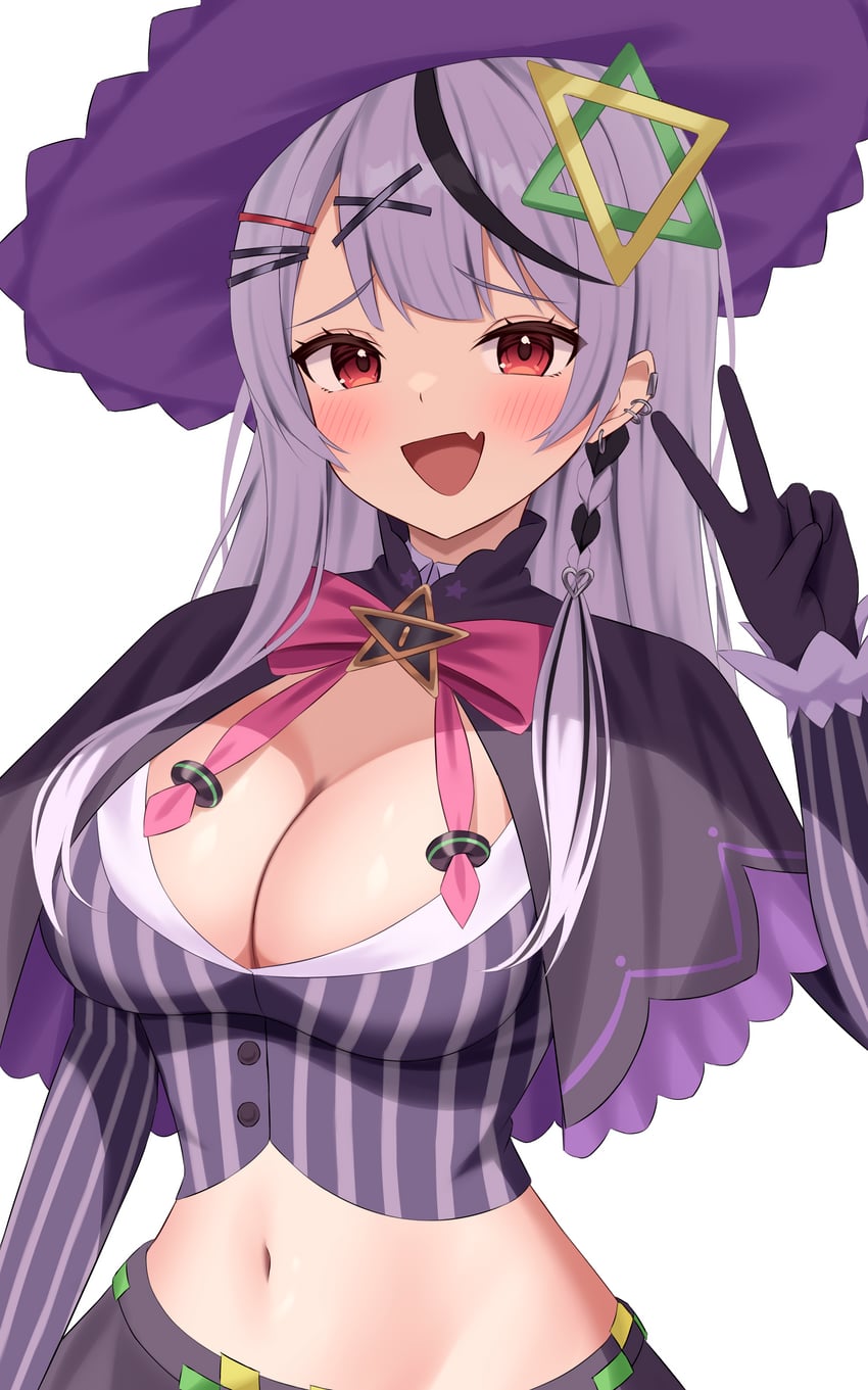 sakamata chloe and murasaki shion (hololive) drawn by kumoru_(kumoru_145)
