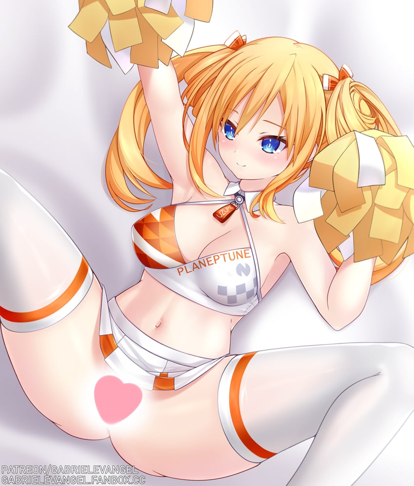 orange heart (blue archive and 2 more) drawn by gabriel_evangel